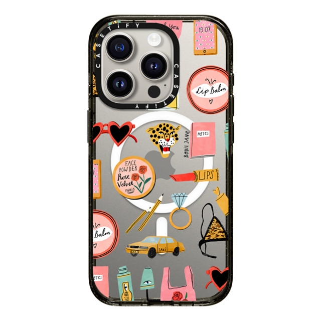 Bodil Jane x CASETiFY iPhone 15 Pro Case Sticker,Summer ブラック インパクトケース MagSafe対応 BEAUTY ESSENTIALS Mother's Day Bodil Jane x CASETiFY iPhone 15 Pro Case Sticker,Summer ブラック インパクトケース MagSafe対応 BEAUTY ESSENTIALS Mother's Day
