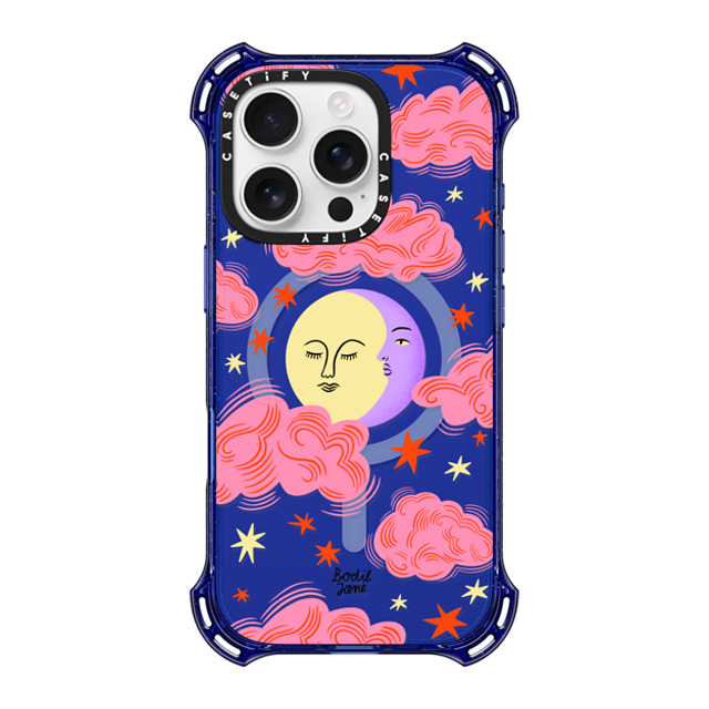 Bodil Jane x CASETiFY iPhone 16 Pro Case コバルトブルー バウンスケース Cloudy Moon Bodil Jane x CASETiFY iPhone 16 Pro Case コバルトブルー バウンスケース Cloudy Moon