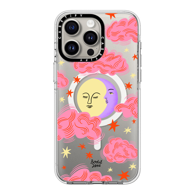 Bodil Jane x CASETiFY iPhone 15 Pro Max ケース クリア クリア ケース MagSafe対応 Cloudy Moon