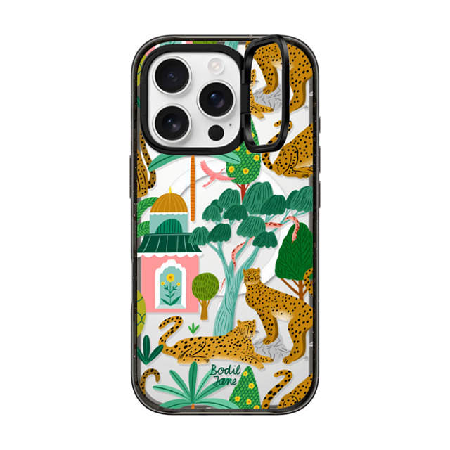 Bodil Jane x CASETiFY iPhone 16 Pro ケース Nature,Fine Art ブラック インパクトリングスタンドケース MagSafe対応 Cheetah Paradise Father's Day Bodil Jane x CASETiFY iPhone 16 Pro ケース Nature,Fine Art ブラック インパクトリングスタンドケース MagSafe対応 Cheetah Paradise Father's Day