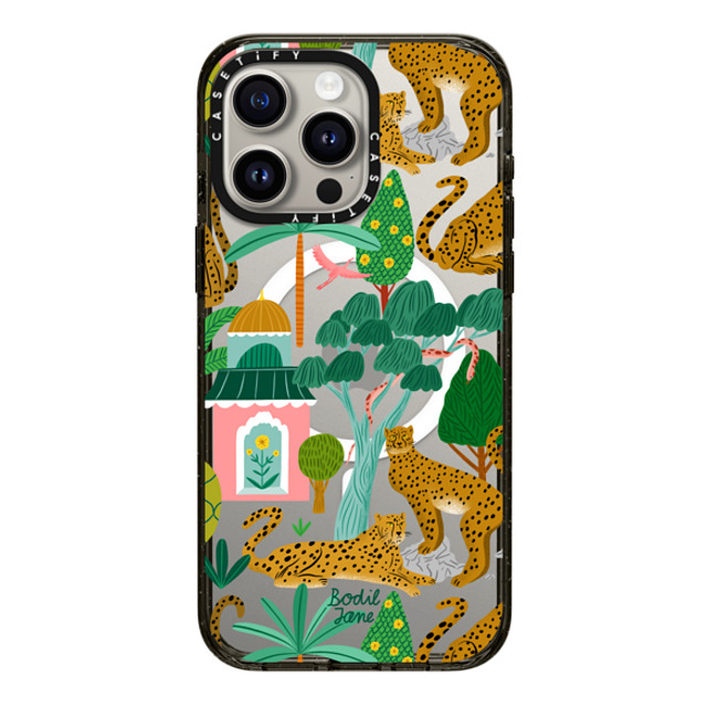 Bodil Jane x CASETiFY iPhone 15 Pro Max ケース Nature,Fine Art ブラック インパクトケース MagSafe対応 Cheetah Paradise Back to School Bodil Jane x CASETiFY iPhone 15 Pro Max ケース Nature,Fine Art ブラック インパクトケース MagSafe対応 Cheetah Paradise Back to School