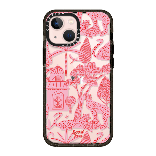 Bodil Jane x CASETiFY iPhone 13 Mini Case Nature,Fine Art Black インパクトケース Cheetah Paradise Pink Mother's Day Bodil Jane x CASETiFY iPhone 13 Mini Case Nature,Fine Art Black インパクトケース Cheetah Paradise Pink Mother's Day