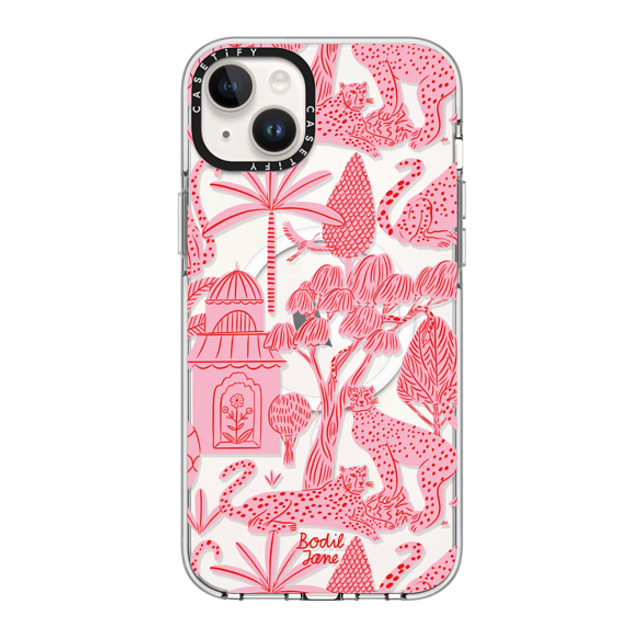 Bodil Jane x CASETiFY iPhone 14 Plus ケース Nature,Fine Art クリア クリア ケース MagSafe対応 Cheetah Paradise Pink Mother's Day Bodil Jane x CASETiFY iPhone 14 Plus ケース Nature,Fine Art クリア クリア ケース MagSafe対応 Cheetah Paradise Pink Mother's Day