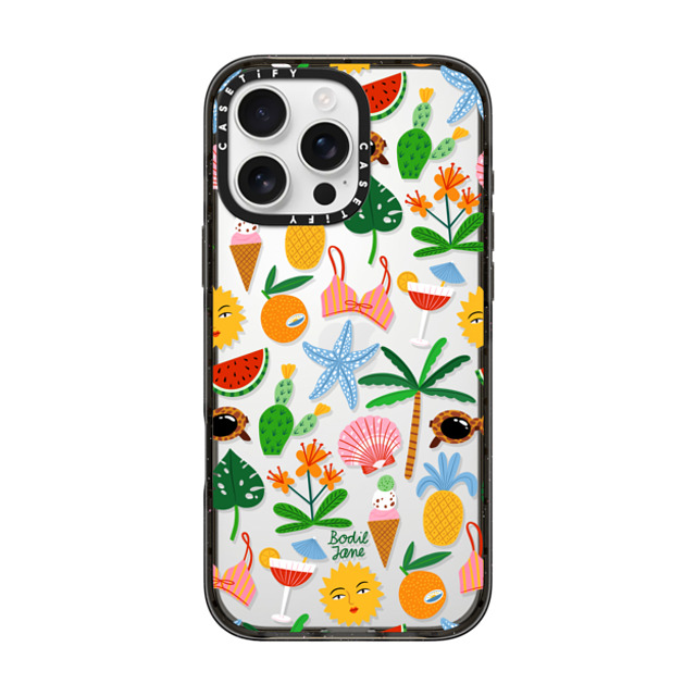 Bodil Jane x CASETiFY iPhone 16 Pro Max Case Summer,Floral Black インパクトケース TROPICAL VIBES Mother's Day Bodil Jane x CASETiFY iPhone 16 Pro Max Case Summer,Floral Black インパクトケース TROPICAL VIBES Mother's Day