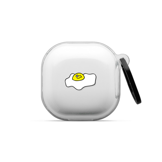 Jon Burgerman x CASETiFY Galaxy Buds Pro フロスト インパクトケース Fried Egg