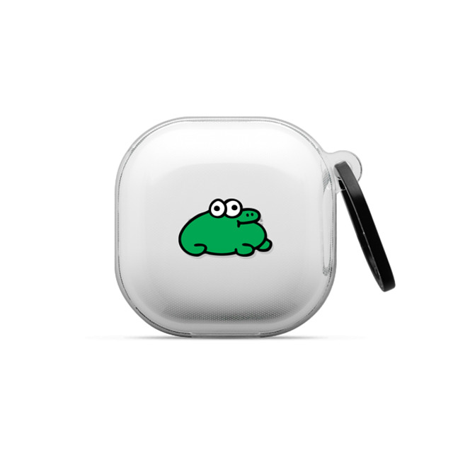 Jon Burgerman x CASETiFY Galaxy Buds2 Pro フロスト インパクトケース Froggie