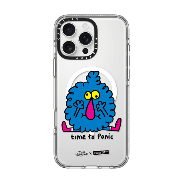 Jon Burgerman x CASETiFY iPhone 16 Pro Max Case Animal,Cartoon Clear Clear Case MagSafe Compatible Fluffer Mother's Day Jon Burgerman x CASETiFY iPhone 16 Pro Max Case Animal,Cartoon Clear Clear Case MagSafe Compatible Fluffer Mother's Day