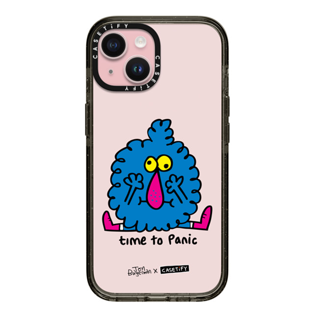 Jon Burgerman x CASETiFY iPhone 15 Case Animal,Cartoon Black インパクトケース Fluffer Mother's Day Jon Burgerman x CASETiFY iPhone 15 Case Animal,Cartoon Black インパクトケース Fluffer Mother's Day