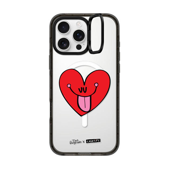 Jon Burgerman x CASETiFY iPhone 16 Pro Max Case Heart,Cartoon Black インパクトリングスタンドケース MagSafe対応 Heart Back to School Jon Burgerman x CASETiFY iPhone 16 Pro Max Case Heart,Cartoon Black インパクトリングスタンドケース MagSafe対応 Heart Back to School