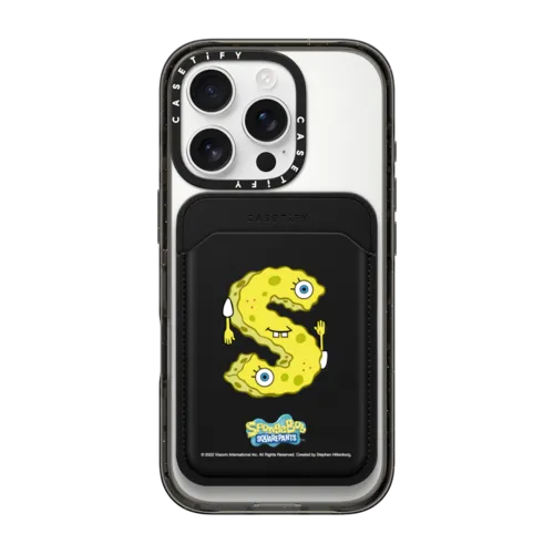 Snappy MagSafe Wallet - Custom SpongeBob Alphabet MagSafe Wallet