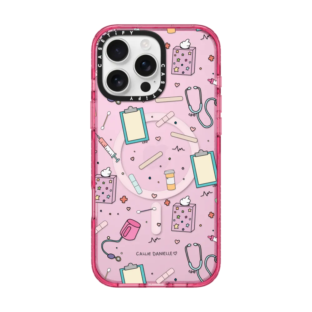 Impact iPhone 16 Pro Max Case MagSafe Compatible - Love For Healthcare