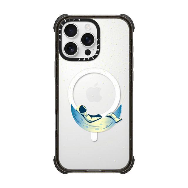 Iconeo x CASETiFY iPhone 16 Pro Max ケース Space,Surrealism ブラック ウルトラ インパクトケース MagSafe 対応 Astronaut in Moon Hammock Father's Day Iconeo x CASETiFY iPhone 16 Pro Max ケース Space,Surrealism ブラック ウルトラ インパクトケース MagSafe 対応 Astronaut in Moon Hammock Father's Day