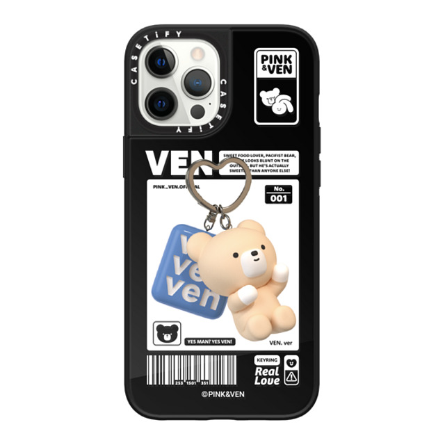 Pink & Ven x CASETiFY iPhone 12 Pro Max Case Cartoon,Couple Black on Black ミラーケース MagSafe対応 VEN KEYCHAIN Father's Day Pink & Ven x CASETiFY iPhone 12 Pro Max Case Cartoon,Couple Black on Black ミラーケース MagSafe対応 VEN KEYCHAIN Father's Day