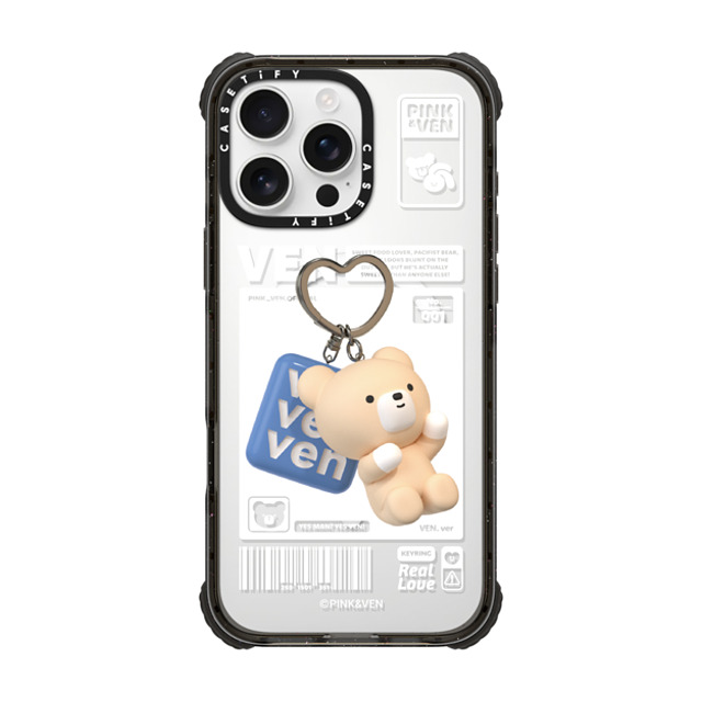 Pink & Ven x CASETiFY iPhone 16 Pro Max Case Cartoon,Couple Black ウルトラ インパクトケース MagSafe 対応 VEN KEYCHAIN Father's Day Pink & Ven x CASETiFY iPhone 16 Pro Max Case Cartoon,Couple Black ウルトラ インパクトケース MagSafe 対応 VEN KEYCHAIN Father's Day
