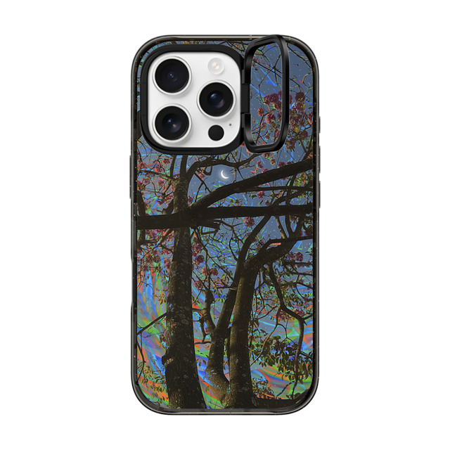 Cajucart x CASETiFY iPhone 16 Pro Case Nature Black インパクトリングスタンドケース MagSafe対応 Psychedelic Trippy Father's Day Cajucart x CASETiFY iPhone 16 Pro Case Nature Black インパクトリングスタンドケース MagSafe対応 Psychedelic Trippy Father's Day