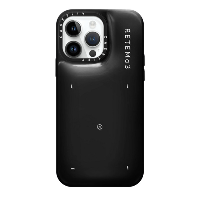 CASETiFY iPhone 14 Pro Max ケース Phantom Black ピローケース RETEM03 Symbolic Pillow Case terry sun