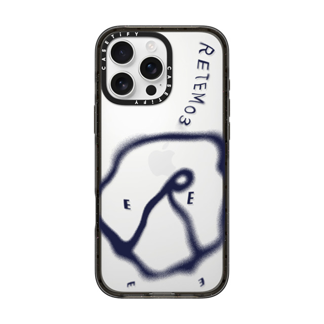 CASETiFY iPhone 16 Pro Max Case Black Impact Case RETEM03 Glitch Purple Logo Case terry sun Father's Day CASETiFY iPhone 16 Pro Max Case Black Impact Case RETEM03 Glitch Purple Logo Case terry sun Father's Day