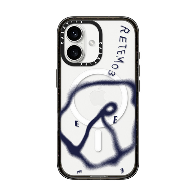 CASETiFY iPhone 16 ケース ブラック インパクトケース MagSafe対応 RETEM03 Glitch Purple Logo Case terry sun Father's Day CASETiFY iPhone 16 ケース ブラック インパクトケース MagSafe対応 RETEM03 Glitch Purple Logo Case terry sun Father's Day