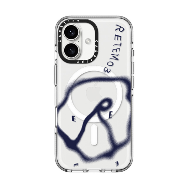 CASETiFY iPhone 16 Case Clear Clear Case MagSafe Compatible RETEM03 Glitch Purple Logo Case terry sun Father's Day CASETiFY iPhone 16 Case Clear Clear Case MagSafe Compatible RETEM03 Glitch Purple Logo Case terry sun Father's Day