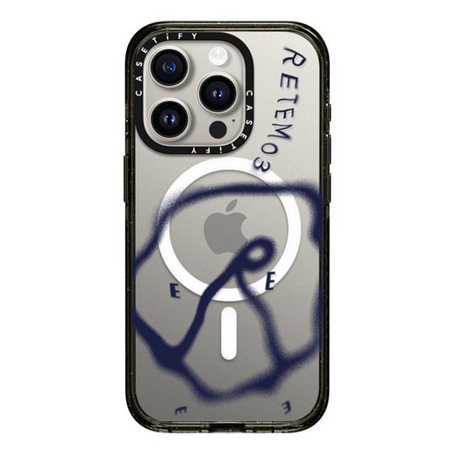 CASETiFY iPhone 15 Pro ケース ブラック インパクトケース MagSafe対応 RETEM03 Glitch Purple Logo Case terry sun Father's Day CASETiFY iPhone 15 Pro ケース ブラック インパクトケース MagSafe対応 RETEM03 Glitch Purple Logo Case terry sun Father's Day