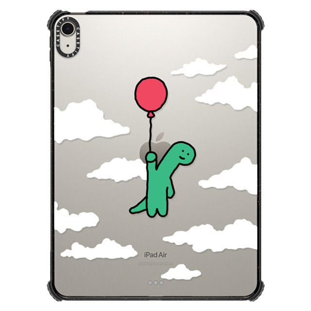 JOGUMAN x CASETiFY iPad Air 11-inch (M2/M3) Dinosaur,Animal ブラック iPad インパクト ケース I'm leaving this planet Father's Day JOGUMAN x CASETiFY iPad Air 11-inch (M2/M3) Dinosaur,Animal ブラック iPad インパクト ケース I'm leaving this planet Father's Day