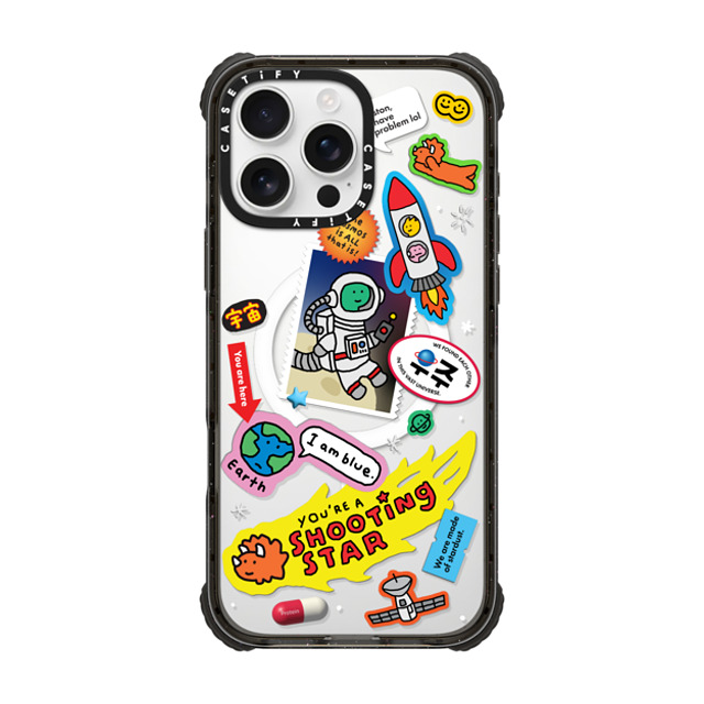 JOGUMAN x CASETiFY iPhone 16 Pro Max Case Black ウルトラ インパクトケース MagSafe 対応 Joguman Studio's Galaxy Father's Day JOGUMAN x CASETiFY iPhone 16 Pro Max Case Black ウルトラ インパクトケース MagSafe 対応 Joguman Studio's Galaxy Father's Day