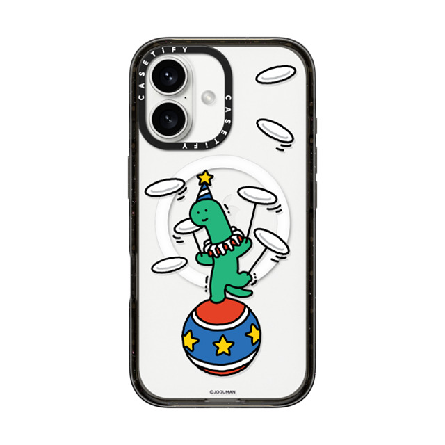 JOGUMAN x CASETiFY iPhone 16 Case Dinosaur,Dragon Black Impact Case MagSafe Compatible Brachio Show Time Case New iPhone JOGUMAN x CASETiFY iPhone 16 Case Dinosaur,Dragon Black Impact Case MagSafe Compatible Brachio Show Time Case New iPhone