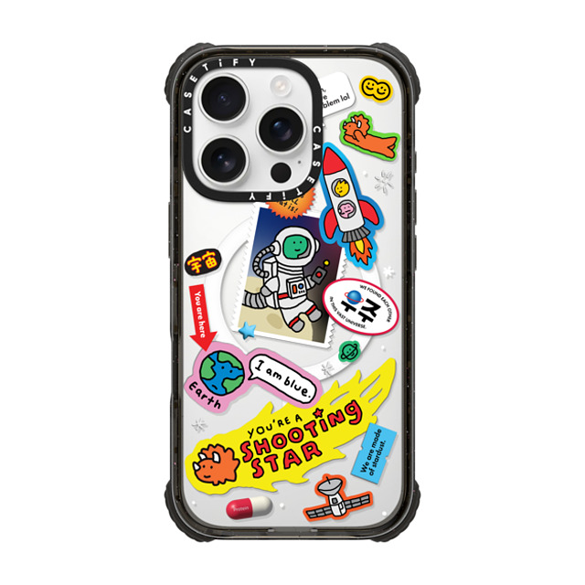 JOGUMAN x CASETiFY iPhone 16 Pro Case Black ウルトラ インパクトケース MagSafe 対応 Joguman Studio's Galaxy JOGUMAN x CASETiFY iPhone 16 Pro Case Black ウルトラ インパクトケース MagSafe 対応 Joguman Studio's Galaxy