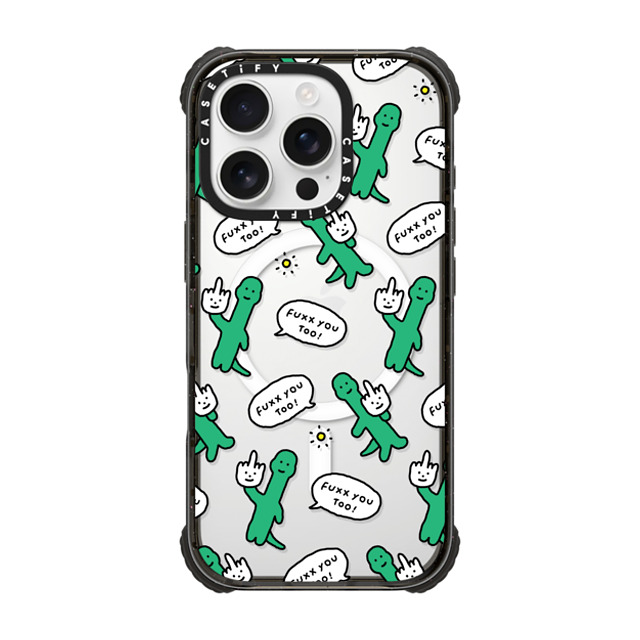 JOGUMAN x CASETiFY iPhone 16 Pro Case Animal,Cartoon Black ウルトラ インパクトケース MagSafe 対応 Talk to the hand Mother's Day JOGUMAN x CASETiFY iPhone 16 Pro Case Animal,Cartoon Black ウルトラ インパクトケース MagSafe 対応 Talk to the hand Mother's Day
