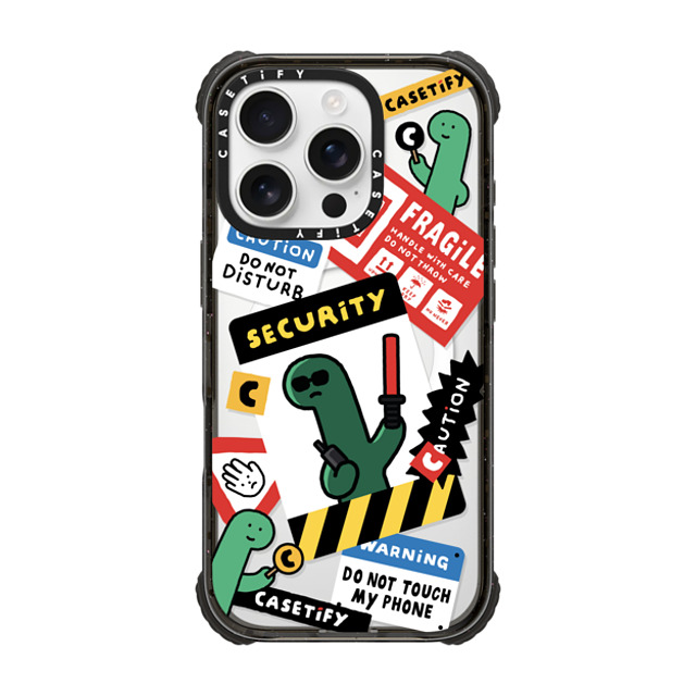 JOGUMAN x CASETiFY iPhone 16 Pro Case Black ウルトラ インパクトケース MagSafe 対応 Do not disturb JOGUMAN x CASETiFY iPhone 16 Pro Case Black ウルトラ インパクトケース MagSafe 対応 Do not disturb