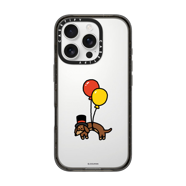 JOGUMAN x CASETiFY iPhone 16 Pro ケース Dinosaur,Dragon ブラック インパクトケース Woody in Circus Case Back to School JOGUMAN x CASETiFY iPhone 16 Pro ケース Dinosaur,Dragon ブラック インパクトケース Woody in Circus Case Back to School