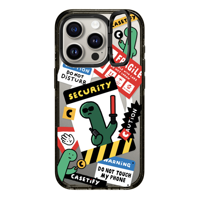 JOGUMAN x CASETiFY iPhone 15 Pro Case Animal,Cartoon Black インパクトリングスタンドケース MagSafe対応 Do not disturb Mother's Day JOGUMAN x CASETiFY iPhone 15 Pro Case Animal,Cartoon Black インパクトリングスタンドケース MagSafe対応 Do not disturb Mother's Day
