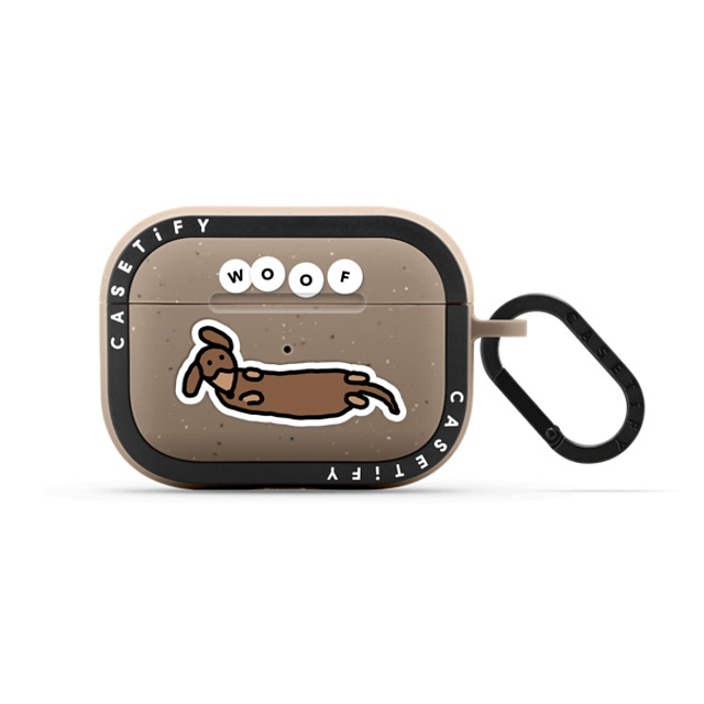 JOGUMAN x CASETiFY AirPods Pro Matte Taupe バウンス ケース Walkies?