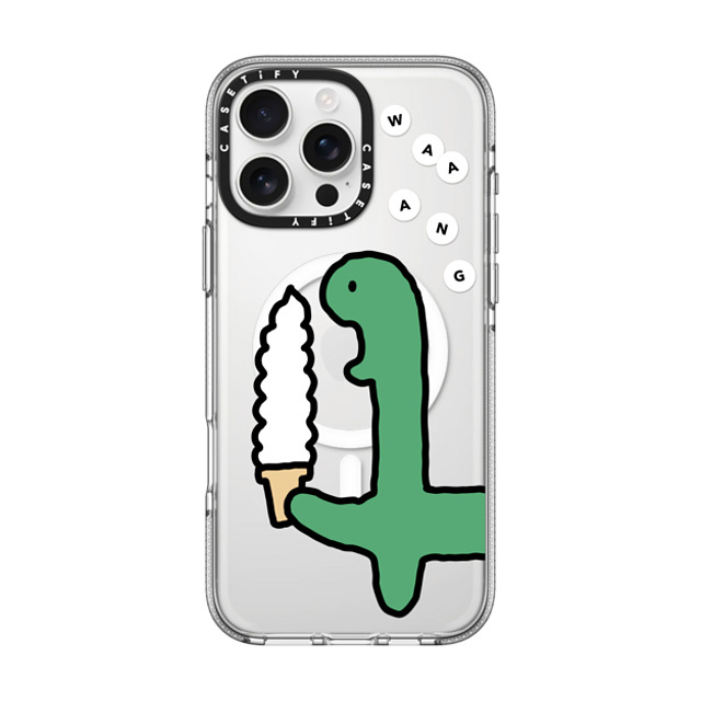 JOGUMAN x CASETiFY iPhone 16 Pro Max ケース クリア クリア ケース MagSafe対応 Soft Serve Brachio