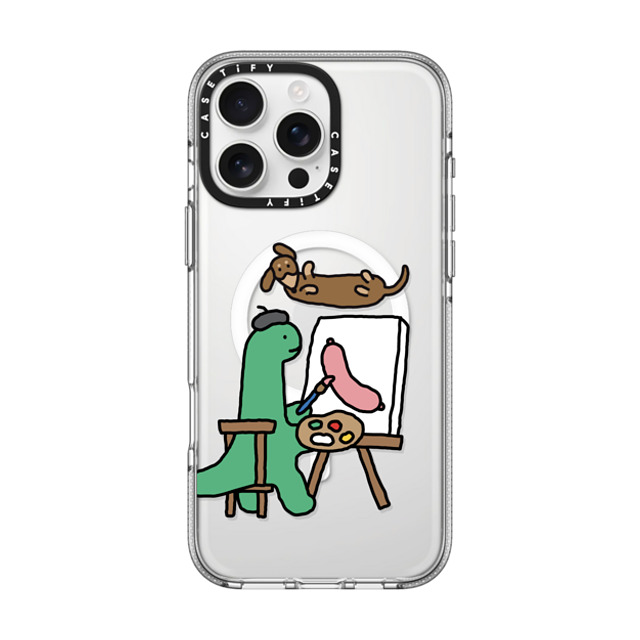 JOGUMAN x CASETiFY iPhone 16 Pro Max ケース クリア クリア ケース MagSafe対応 Draw Me