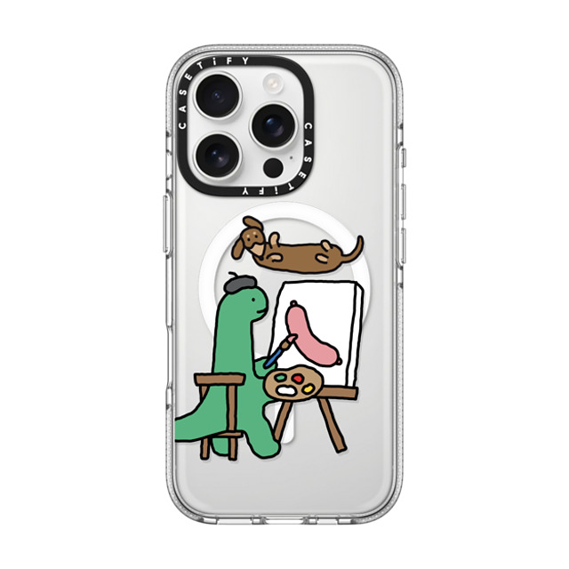 JOGUMAN x CASETiFY iPhone 16 Pro ケース クリア クリア ケース MagSafe対応 Draw Me