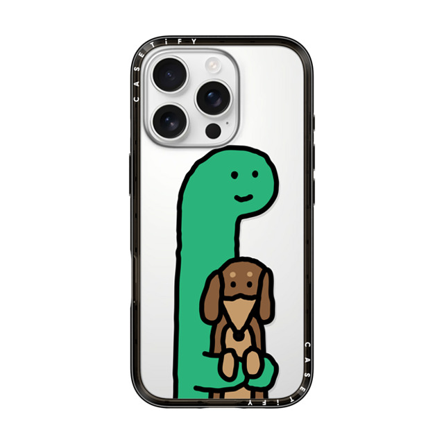 JOGUMAN x CASETiFY iPhone 16 Pro Case Black インパクトライトケース Hold me JOGUMAN x CASETiFY iPhone 16 Pro Case Black インパクトライトケース Hold me