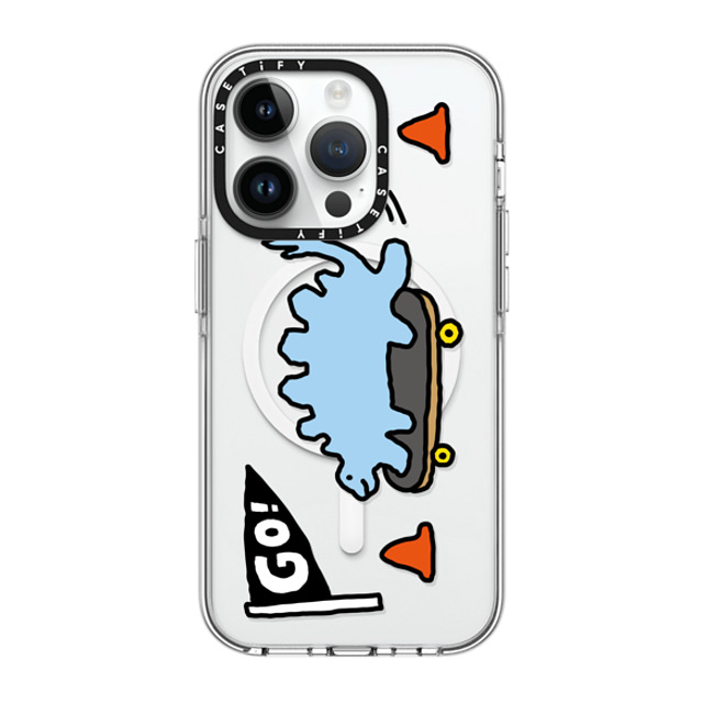 JOGUMAN x CASETiFY iPhone 14 Pro Case Clear Clear Case MagSafe Compatible Go Stego! JOGUMAN x CASETiFY iPhone 14 Pro Case Clear Clear Case MagSafe Compatible Go Stego!