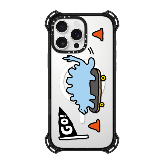 JOGUMAN x CASETiFY iPhone 16 Pro Max Case Black バウンスケース Go Stego! JOGUMAN x CASETiFY iPhone 16 Pro Max Case Black バウンスケース Go Stego!