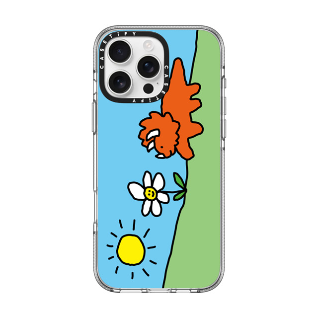 JOGUMAN x CASETiFY iPhone 16 Pro Max Case Floral,Dinosaur Clear Clear Case MagSafe Compatible Tricera Meets Flower Mother's Day JOGUMAN x CASETiFY iPhone 16 Pro Max Case Floral,Dinosaur Clear Clear Case MagSafe Compatible Tricera Meets Flower Mother's Day