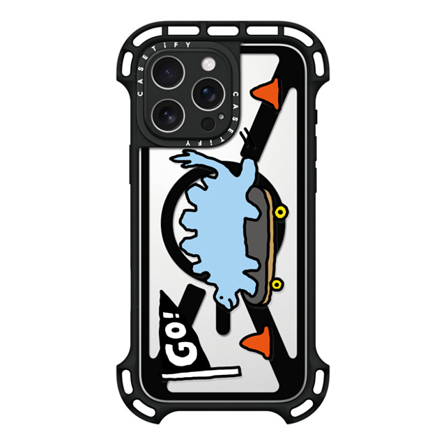JOGUMAN x CASETiFY iPhone 16 Pro Max Case Black ウルトラ バウンスケース MagSafe対応 Go Stego! JOGUMAN x CASETiFY iPhone 16 Pro Max Case Black ウルトラ バウンスケース MagSafe対応 Go Stego!