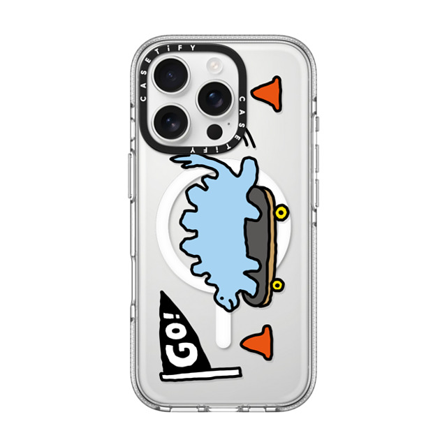 JOGUMAN x CASETiFY iPhone 16 Pro Case Clear Clear Case MagSafe Compatible Go Stego! JOGUMAN x CASETiFY iPhone 16 Pro Case Clear Clear Case MagSafe Compatible Go Stego!