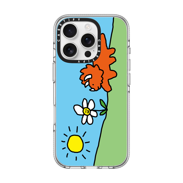 JOGUMAN x CASETiFY iPhone 16 Pro Case Floral,Dinosaur Clear Clear Case MagSafe Compatible Tricera Meets Flower Mother's Day JOGUMAN x CASETiFY iPhone 16 Pro Case Floral,Dinosaur Clear Clear Case MagSafe Compatible Tricera Meets Flower Mother's Day