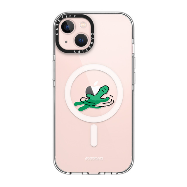 JOGUMAN x CASETiFY iPhone 13 ケース クリア クリア ケース MagSafe対応 Floating