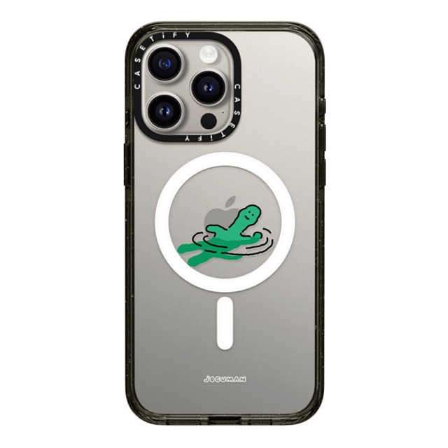 JOGUMAN x CASETiFY iPhone 15 Pro Max ケース ブラック インパクトケース MagSafe対応 Floating