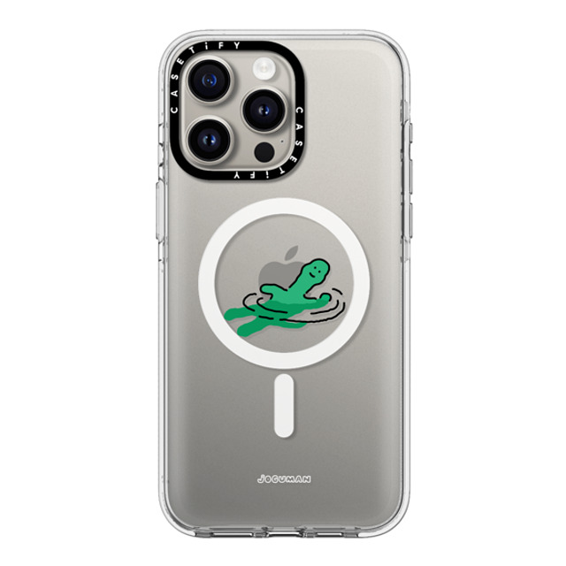 JOGUMAN x CASETiFY iPhone 15 Pro Max ケース クリア クリア ケース MagSafe対応 Floating