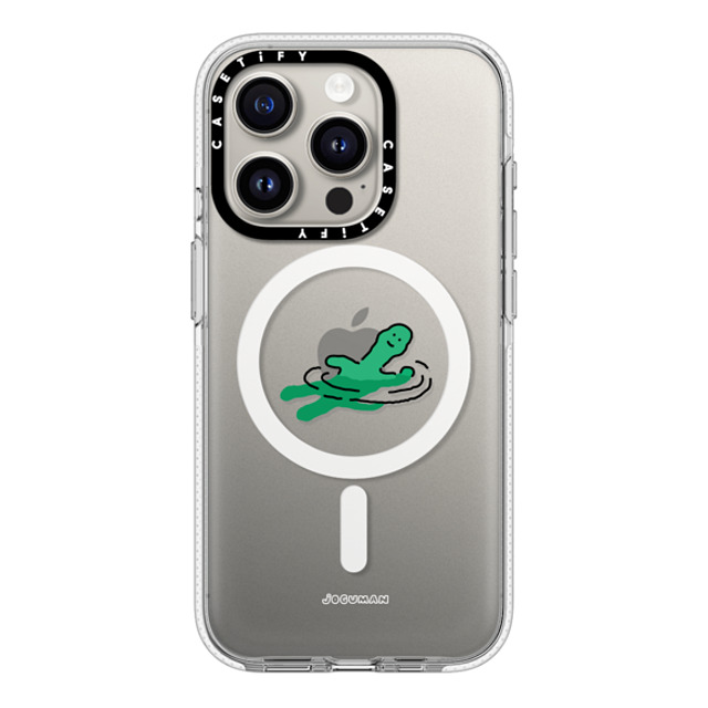 JOGUMAN x CASETiFY iPhone 15 Pro ケース クリア クリア ケース MagSafe対応 Floating