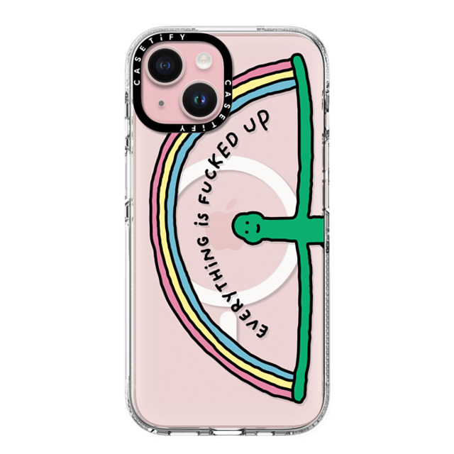 JOGUMAN x CASETiFY iPhone 15 Case Dinosaur,Animal Clear Clear Case MagSafe Compatible Everything is Fuxxed Up Mother's Day JOGUMAN x CASETiFY iPhone 15 Case Dinosaur,Animal Clear Clear Case MagSafe Compatible Everything is Fuxxed Up Mother's Day