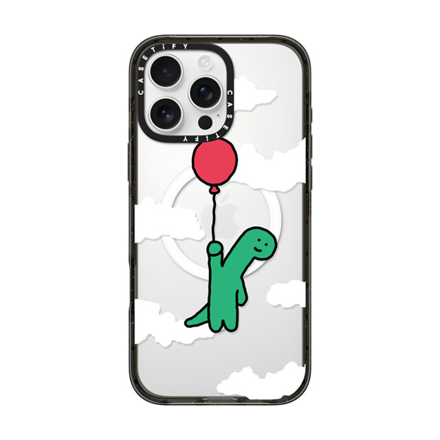 JOGUMAN x CASETiFY iPhone 16 Pro Max ケース ブラック インパクトケース MagSafe対応 I'm leaving this planet