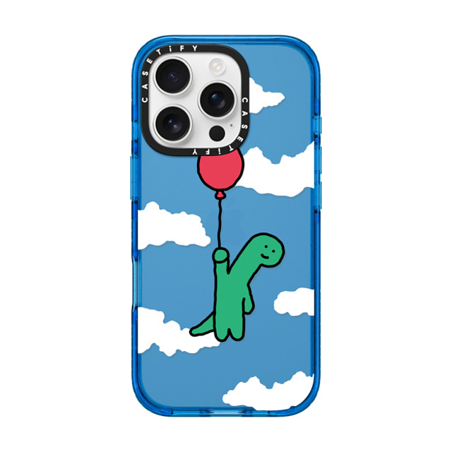 JOGUMAN x CASETiFY iPhone 16 Pro ケース スカイブルー インパクトケース I'm leaving this planet